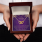 To My Wife Your Kiss Mends My Heart Inseparable Necklace-Express Your Love Gifts