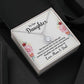 To Our Daughter We Love You Eternal Hope Necklace Message Card-Express Your Love Gifts
