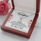 To Our Daughter We Love You Eternal Hope Necklace Message Card-Express Your Love Gifts