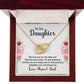To Our Daughter We Love You Inseparable Necklace-Express Your Love Gifts