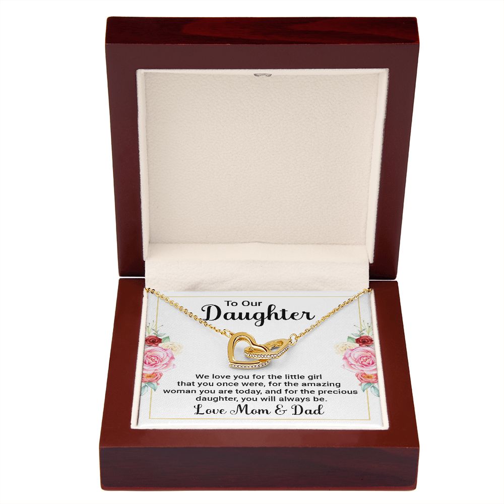 To Our Daughter We Love You Inseparable Necklace-Express Your Love Gifts