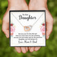 To Our Daughter We Love You Inseparable Necklace-Express Your Love Gifts