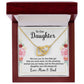 To Our Daughter We Love You Inseparable Necklace-Express Your Love Gifts