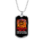 To Put Out Flames Firefighter Gift Stainless Steel or 18k Gold Dog Tag 24" Chain-Express Your Love Gifts