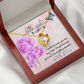 To Sister I Smile Because You Are My Sister Forever Necklace w Message Card-Express Your Love Gifts