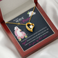 To Sister My Dear Nurse Sister Forever Necklace w Message Card-Express Your Love Gifts