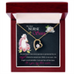 To Sister My Dear Nurse Sister Forever Necklace w Message Card-Express Your Love Gifts