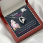 To Sister My Dear Nurse Sister Forever Necklace w Message Card-Express Your Love Gifts