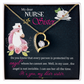 To Sister My Dear Nurse Sister Forever Necklace w Message Card-Express Your Love Gifts