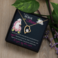 To Sister My Dear Nurse Sister Forever Necklace w Message Card-Express Your Love Gifts