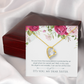 To Sister Protected by Angel Forever Necklace w Message Card-Express Your Love Gifts