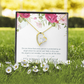 To Sister Protected by Angel Forever Necklace w Message Card-Express Your Love Gifts