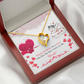 To Sister To The Best Sister Birthday Message Forever Necklace w Message Card-Express Your Love Gifts