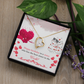To Sister To The Best Sister Birthday Message Forever Necklace w Message Card-Express Your Love Gifts