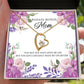 To Step Mom Bonus Mom Bad Ass Forever Necklace w Message Card-Express Your Love Gifts
