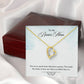 To Step Mom Bonus Mom Choose to Have Me Forever Necklace w Message Card-Express Your Love Gifts