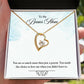 To Step Mom Bonus Mom Choose to Have Me Forever Necklace w Message Card-Express Your Love Gifts