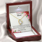 To Step Mom Bonus Mom My Unbiological Mom Forever Necklace w Message Card-Express Your Love Gifts