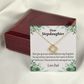 To Stepdaughter Keep Your Dreams Alive From Dad Infinity Knot Necklace Message Card-Express Your Love Gifts