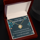 To Stepdaughter Love & Support Infinity Knot Necklace Message Card-Express Your Love Gifts