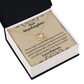 To Stepdaughter Milestones From Dad or Mom Infinity Knot Necklace Message Card-Express Your Love Gifts