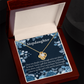 To Stepdaughter You're a Blessing Infinity Knot Necklace Message Card-Express Your Love Gifts