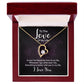 To The Love of My Life In You I've Found Forever Necklace w Message Card-Express Your Love Gifts