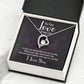 To The Love of My Life In You I've Found Forever Necklace w Message Card-Express Your Love Gifts