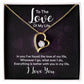 To The Love of My Life In You I've Found Forever Necklace w Message Card-Express Your Love Gifts