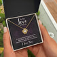 To The Love of My Life In You I've Found Infinity Knot Necklace Message Card-Express Your Love Gifts