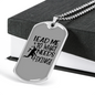 To What Needs Fixing Woodworker Dog Tag Stainless Steel or 18k Gold W 24"-Express Your Love Gifts