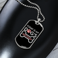 Today is My Dog's Birthday Necklace Stainless Steel or 18k Gold Dog Tag 24" Chain-Express Your Love Gifts