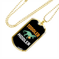 Toddler Dinosaur Bitcoin Crypto Necklace Stainless Steel or 18k Gold Dog Tag 24" Chain-Express Your Love Gifts