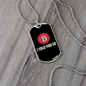 Told You So Crypto Necklace Stainless Steel or 18k Gold Dog Tag 24" Chain-Express Your Love Gifts