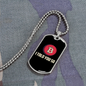 Told You So Crypto Necklace Stainless Steel or 18k Gold Dog Tag 24" Chain-Express Your Love Gifts