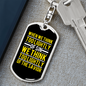 Too Lightly Of The Savior Keychain Stainless Steel or 18k Gold Dog Tag Keyring-Express Your Love Gifts