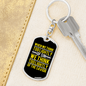 Too Lightly Of The Savior Keychain Stainless Steel or 18k Gold Dog Tag Keyring-Express Your Love Gifts