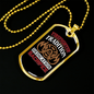 Tradition Dedication Sacrifice Firefighter Gift Stainless Steel or 18k Gold Dog Tag 24" Chain-Express Your Love Gifts
