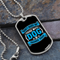 Trainer Voice Necklace Stainless Steel or 18k Gold Dog Tag 24" Chain-Express Your Love Gifts