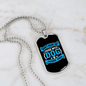 Trainer Voice Necklace Stainless Steel or 18k Gold Dog Tag 24" Chain-Express Your Love Gifts