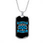 Trainer Voice Necklace Stainless Steel or 18k Gold Dog Tag 24" Chain-Express Your Love Gifts