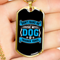 Trainer Voice Necklace Stainless Steel or 18k Gold Dog Tag 24" Chain-Express Your Love Gifts