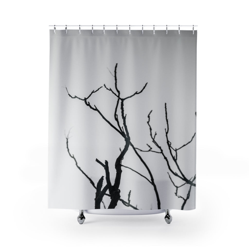 Tree Againts Sky Stylish Design 71" x 74" Elegant Waterproof Shower Curtain for a Spa-like Bathroom Paradise Exceptional Craftsmanship-Express Your Love Gifts
