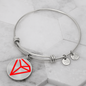 Tron (TRX) Bracelet Stainless Steel or 18k Gold Circle Bangle-Express Your Love Gifts