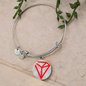 Tron (TRX) Bracelet Stainless Steel or 18k Gold Circle Bangle-Express Your Love Gifts