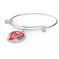 Tron (TRX) Bracelet Stainless Steel or 18k Gold Circle Bangle-Express Your Love Gifts