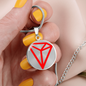 Tron (TRX) Circle Necklace Stainless Steel or 18k Gold 18-22"-Express Your Love Gifts