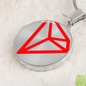 Tron (TRX) Circle Necklace Stainless Steel or 18k Gold 18-22"-Express Your Love Gifts