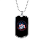 Troops And Truckers Dog Tag Stainless Steel or 18k Gold 24" Chain-Express Your Love Gifts