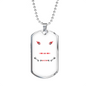 Truck Driver Trucker Dog Tag Stainless Steel or 18k Gold 24" Chain-Express Your Love Gifts
